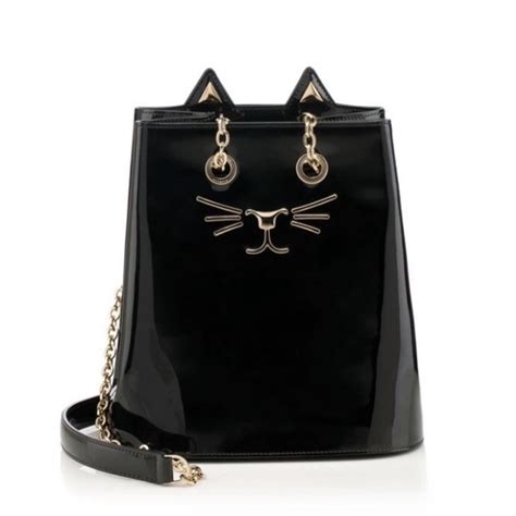 fake feline bucket bag|Cat Bucket Bag .